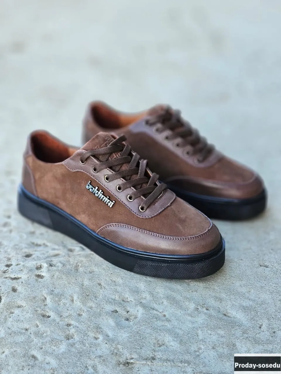 Мужские Кроссовки Кеды Натуральная Кожа (7)