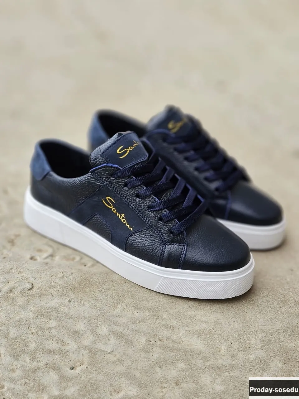 Мужские Кроссовки Кеды Натуральная Кожа (4)