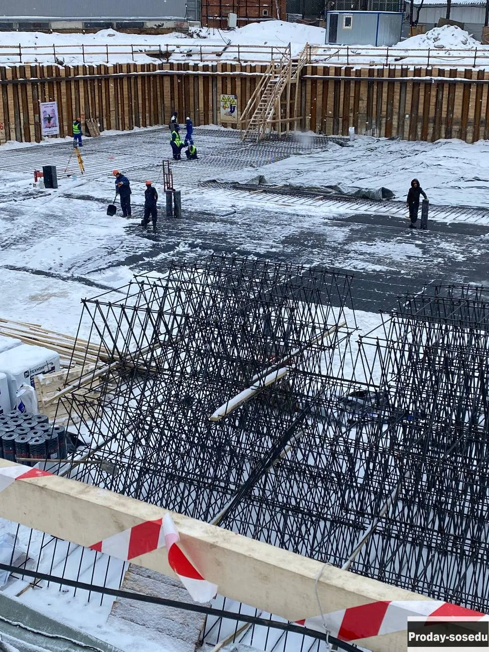 Вахта на монолитной стройке 60/30, 90/45, 120/45