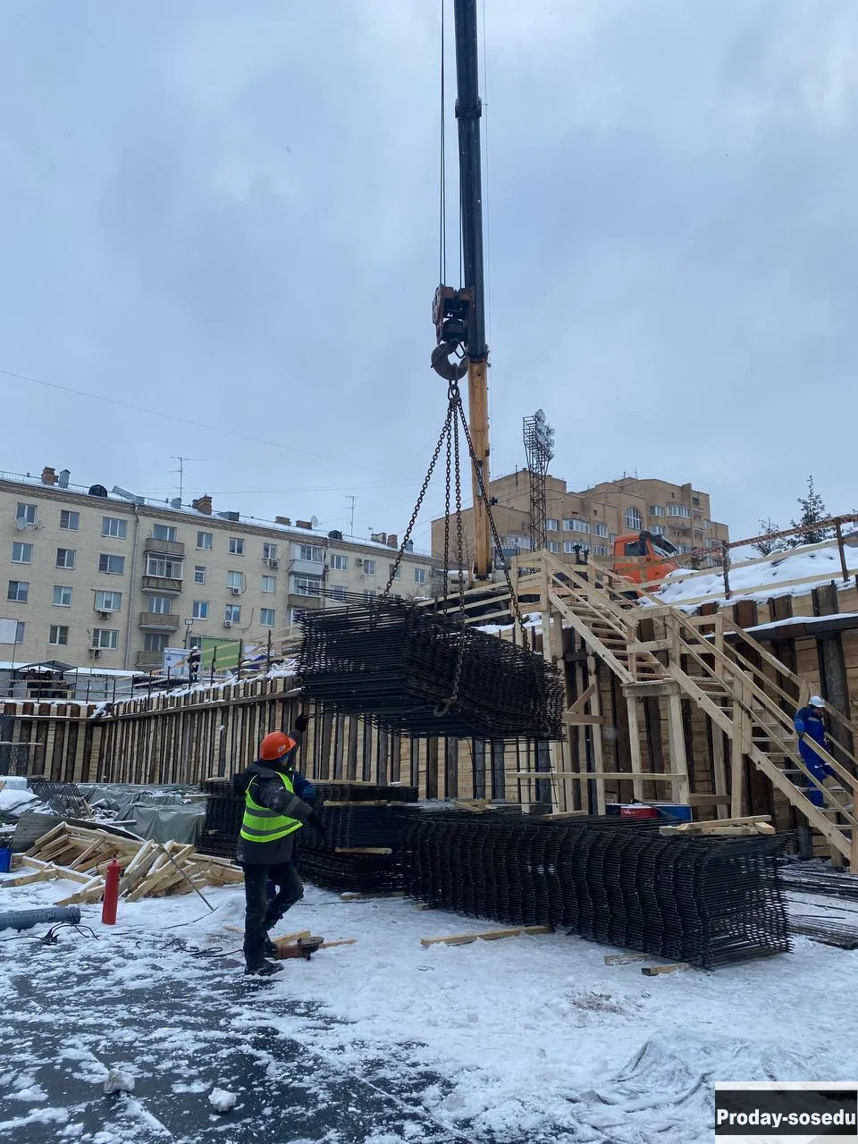 Вахта на монолитной стройке 60/30, 90/45, 120/45