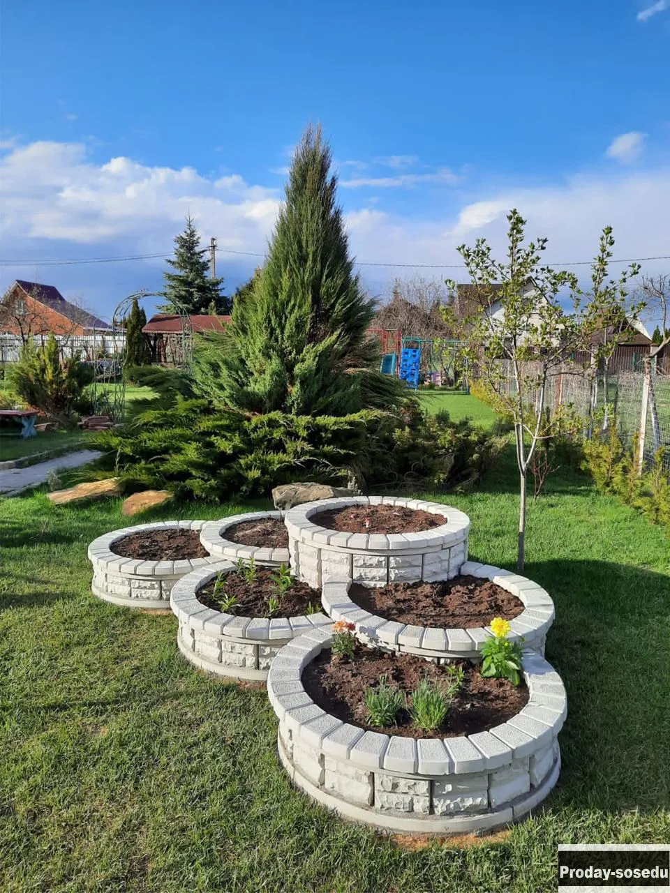 Клумба «Кружево М3»