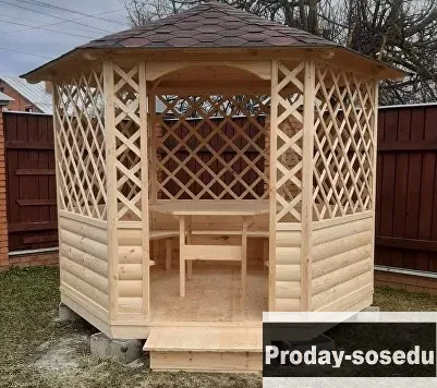 деревянные беседки цены
