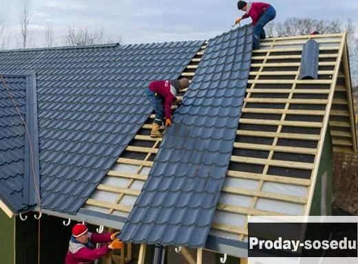 Кровельные работы различной сложности.
