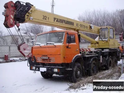 Аренда автокрана 32 тонны
