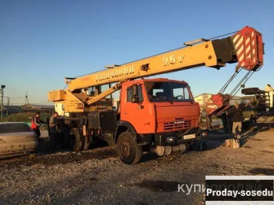 Аренда автокрана 25 тонн