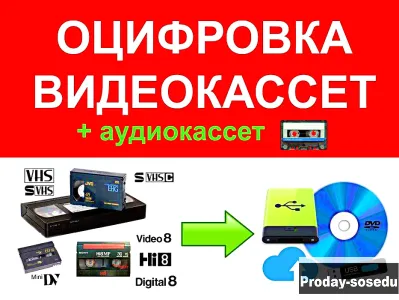 Оцифровка видеокассет