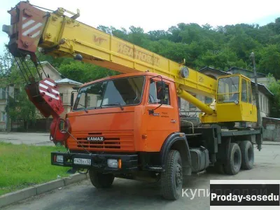 Аренда автокрана 25 тонн Ивановец КС-3577