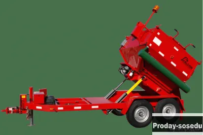 Бункер-прицеп  4-ton Dump Box Transporter на 4 тонны  для хранения, разогрева,