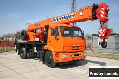 Аренда автокрана 16 тонн