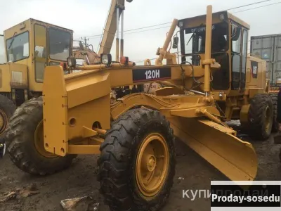 Аренда автогрейдера Caterpillar 120G