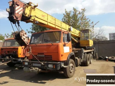 Аренда автокрана 25 тонн Ивановец КС-45717-1