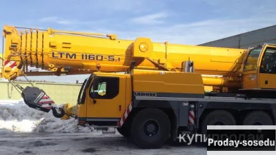Аренда автокрана 160 тонн