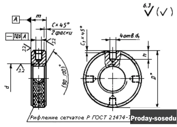 Гайки круглые гост 8381-73, 13040-67, 15511-70