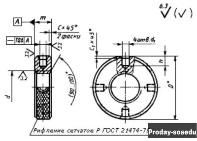 Гайки круглые гост 8381-73, 13040-67, 15511-70