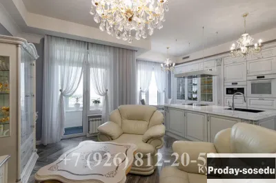 4-к квартира, 105 м2, 11/21 эт.