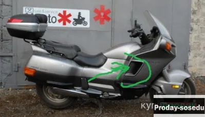 воздуховоды хонда пасифик коаст рс 800