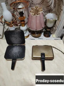 Вафельница Блинница СССР. Все рабочие