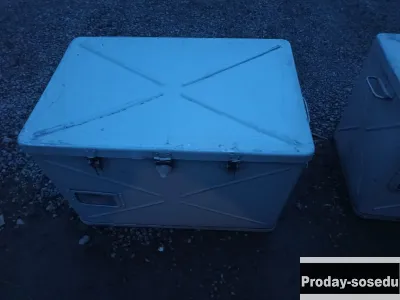 Ящик большой алюминиевый СССР короб сундук