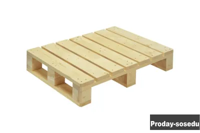 Деревянный нестандартный поддон 800х600 мм
