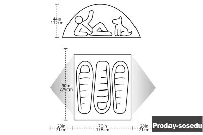 палатка Big Agnes Copper Spur 3 Platinum вес 1,33