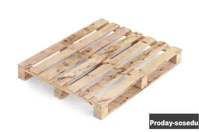 Новый поддон 1000х1200 мм. II сорт. Без клейма