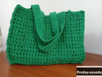 Сумки ручной работы вязанные