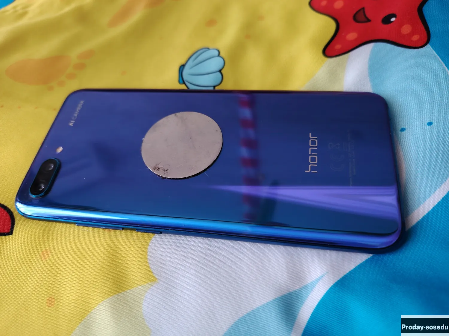 HONOR 10, 4/64 ГБ, 2 sim. Продаю свой HONOR 10