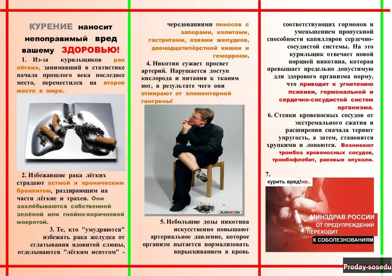 Плакаты Бросить курить, алкоголь. Помощь. Вышлю