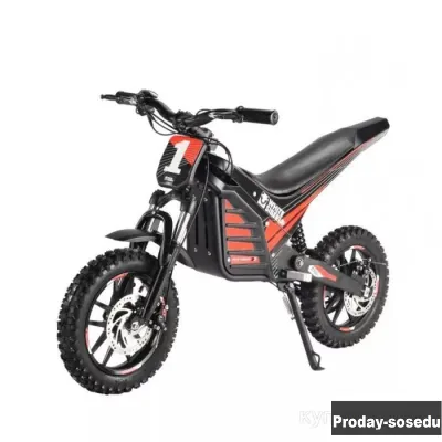 Детский электромотоцикл White Siberia MUXA 1300w новый