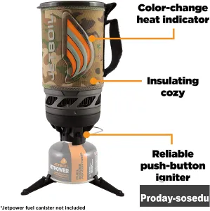Система приготовления пищи Jetboil FLASH. Новая