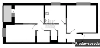 3-к квартира, 65 м2, 9/14 эт., Продам, Москва