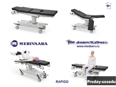 Операционный гидравлический cтол Rapido, Merivaara, Финляндия