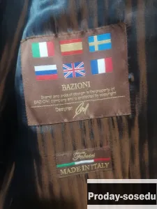 Мужское Итальянское Пальто BAZIONI р.56-58
