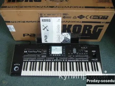Korg Pa3x 61, Хобби, Отдых, Спорт, Музыкальные инструменты, Пианино и другие клавишные, Москва