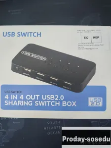 KVM переключатель usb, 1500, Электроника, Товары для компьютера, Аксессуары, Дмитрий