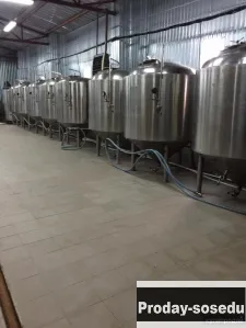 Продам линию производства пива 1000л/циклт, Пищевое, с/х