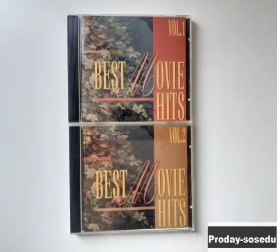 Best Movie Hits Vol. 1 & 2 (2 CD) 1994 Europe, 1500, Электроника, TV, видео, аудио, Музыка и фильмы,...