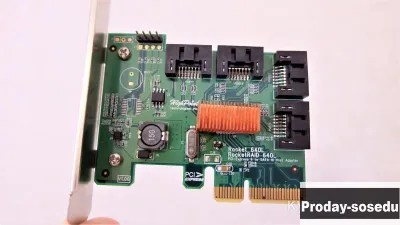 Контроллер HighPoint RocketRAID 640L PCI-Ex SATA 3, 3990, Электроника, Товары для компьютера, Контро...