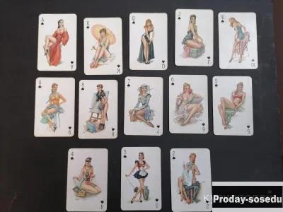 Игральные карты в стиле Pin-Up (Пин-Ап)., Хобби, Отдых, Спорт, Коллекции, Другое, Москва