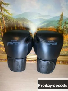 Боксерские Перчатки Infinite Force 16OZ Натуральная Кожа, Хобби, Отдых, Спорт, Спорт, Активный отдых...