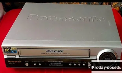 Видеомагнитофон Panasonic NV-FJ80 stereo, 5995, Электроника, TV, видео, аудио, Видео, DVD и Blu-ray ...