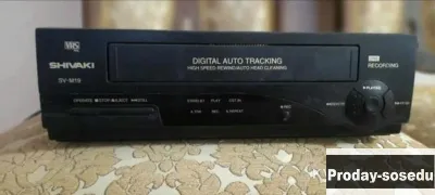Видеомагнитофон SHIVAKI SV-M19, 6000, Электроника, TV, видео, аудио, Видео, DVD и Blu-ray плееры, Св...