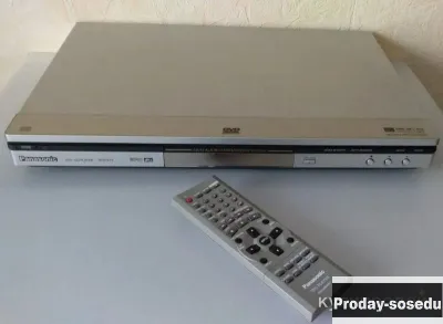 DVD-плеер Panasonic DVD-S75, 6000, Электроника, TV, видео, аудио, Видео, DVD и Blu-ray плееры, Светл...