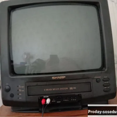 Тв/видео шарп 14 дюйм, 9000, Электроника, TV, видео, аудио, Видео, DVD и Blu-ray плееры, Валерий