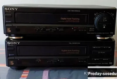 Видеомагнитофон Sony, 6000, Электроника, TV, видео, аудио, Видео, DVD и Blu-ray плееры, Светлана