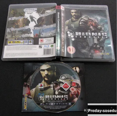 Bionic Commando PlayStation 3 Лицензионный, 1200, Электроника, Игры, приставки и программы, Игры для...