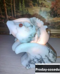 Винтажный Ночник Мраморный СССР, 2200, Коллекции, Другое