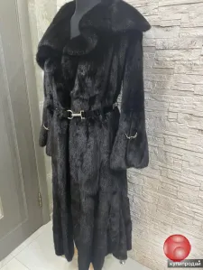 Итальянская норковая шуба марки Saga mink