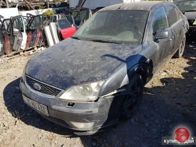 Ford Mondeo, 2006 3  ресталинг 6ступка бита в задок 2,0л турбодизель по частям