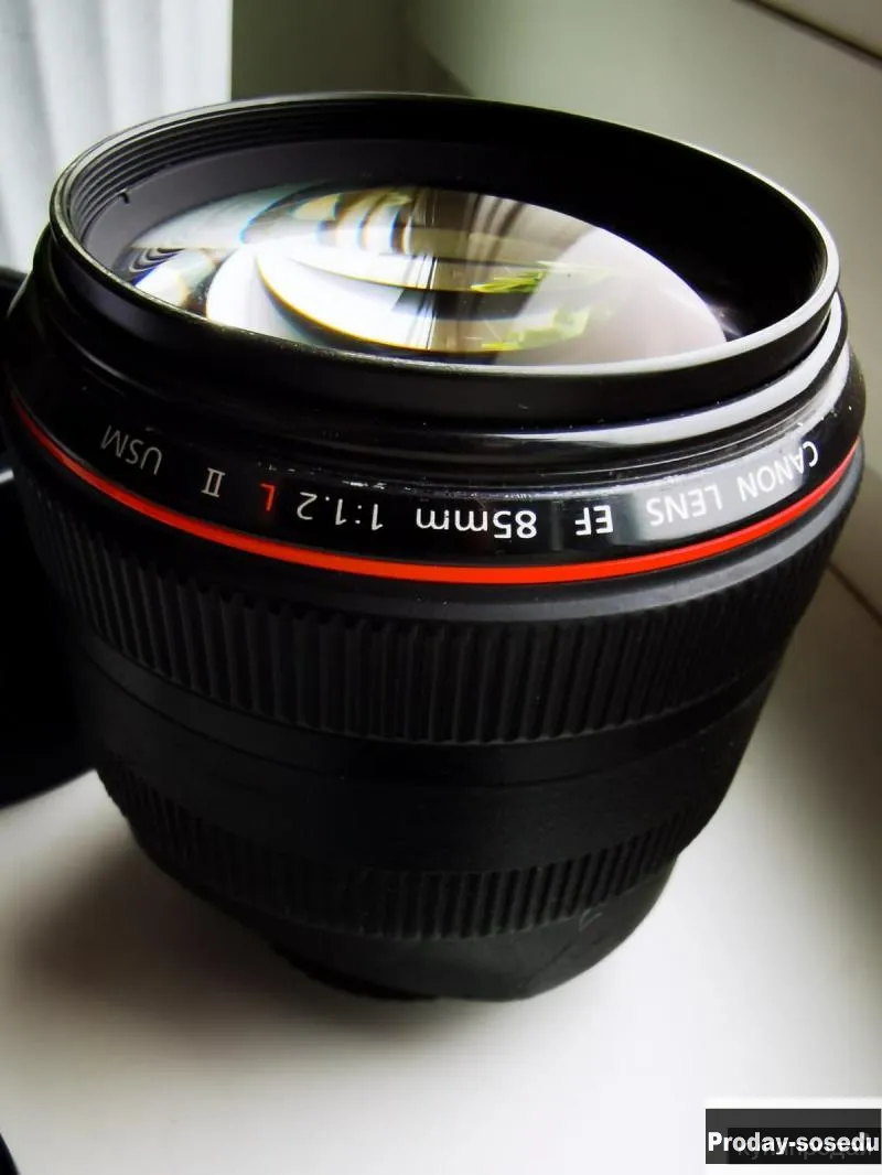 Продам объектив Canon 85/1.2 II USM, Электроника, техника, Фототехника